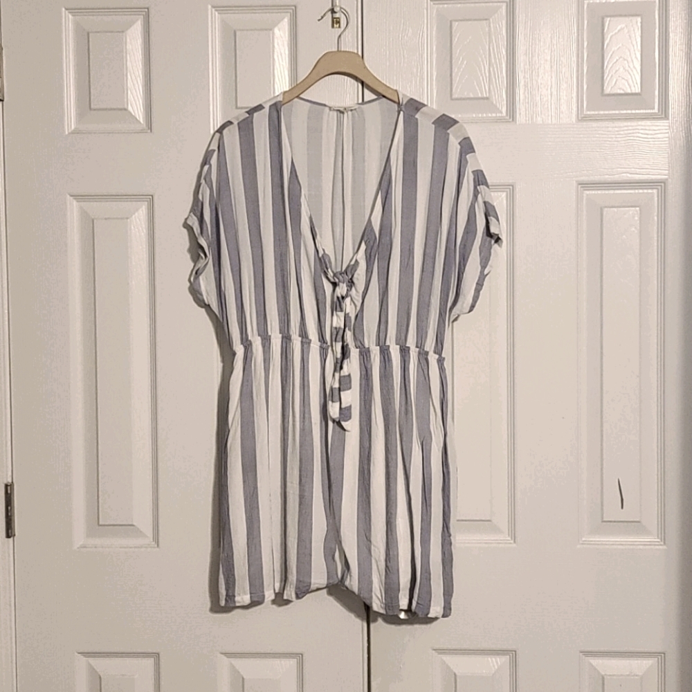 Knot front dress